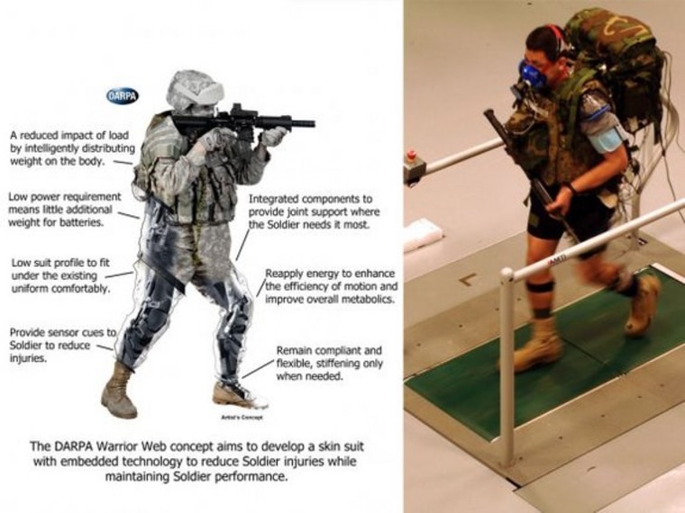 The U.S. Army is developing a high-tech suit for soldiers à la