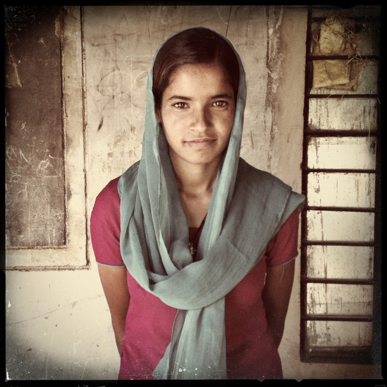 \"To my colleagues and other girls I want to say that you too must study,\" said Keshanta Gujar, 16. \"I think that even kids can say no to their parents for marriage.\"