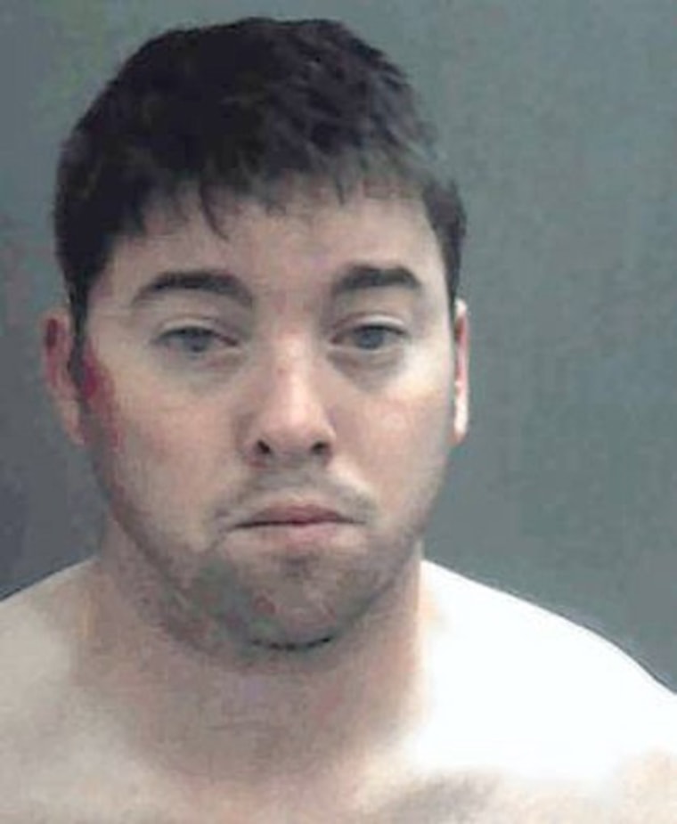 Austin De Van Hill, 24, is accused of beating three workers at Disney's Epcot theme park in Lake Buena Vista, Fla.
