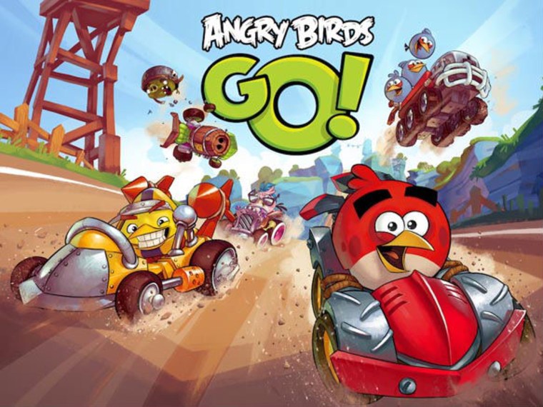 \"Angry Birds Go!\" is launching on Dec. 10, developer Rovio Entertainment announced Tuesday.