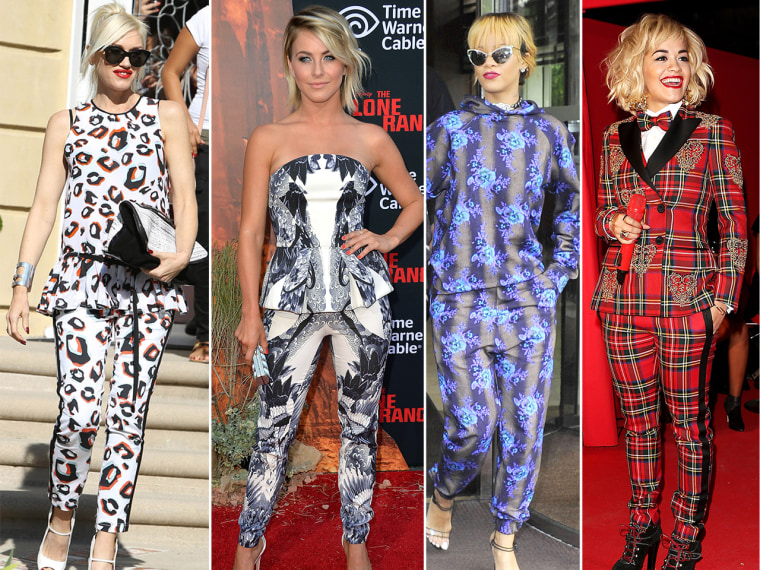 Gwen Stefani, Julianne Hough, Rihanna and Rita Ora