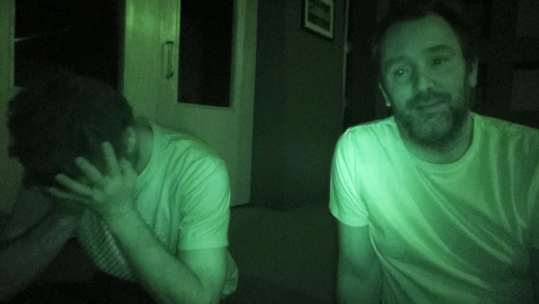 \"South Park\" creators Matt Stone and Trey Parker got caught in the dark.