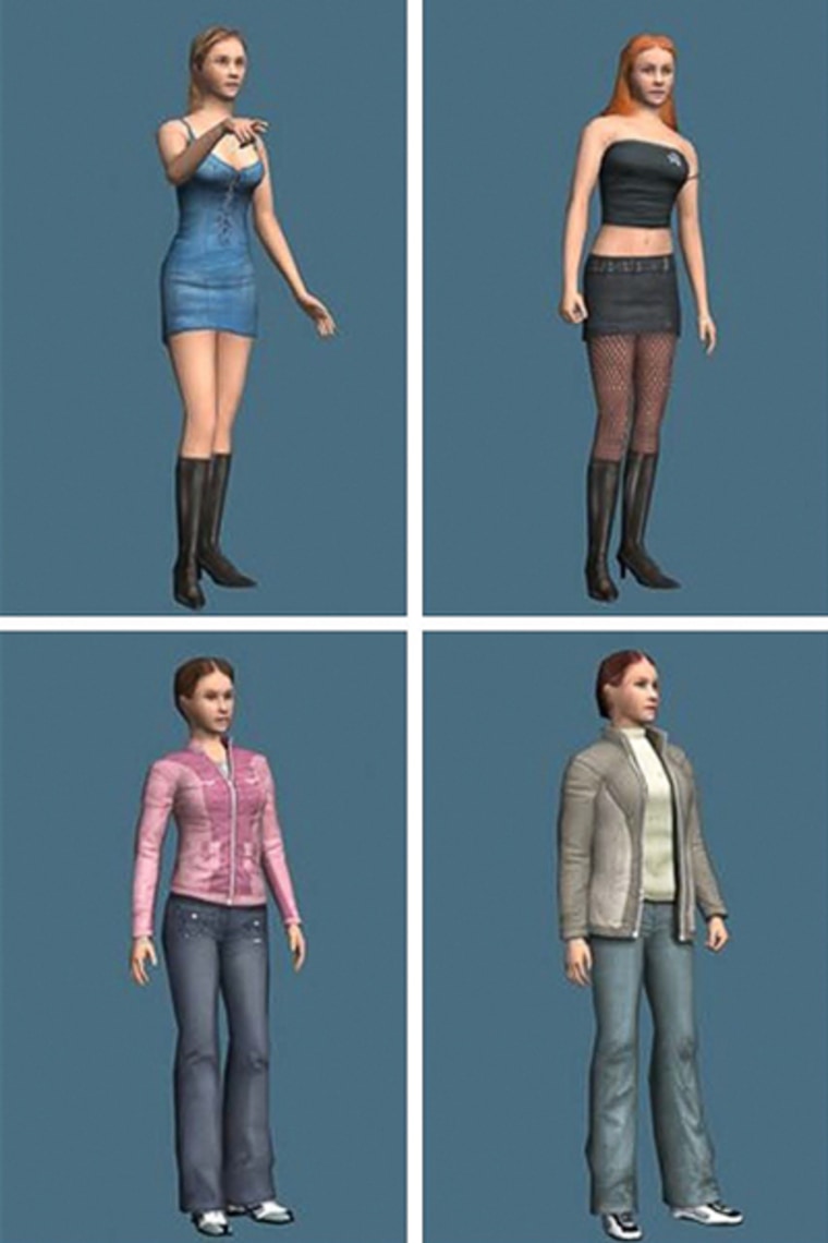 Participants in the experiment conducted in Stanford's Virtual Human Interaction Lab were assigned digital avatars that were dressed suggestively or conservatively.