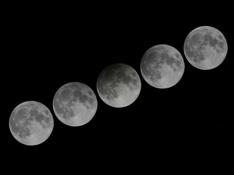 Image: Penumbral lunar eclipse