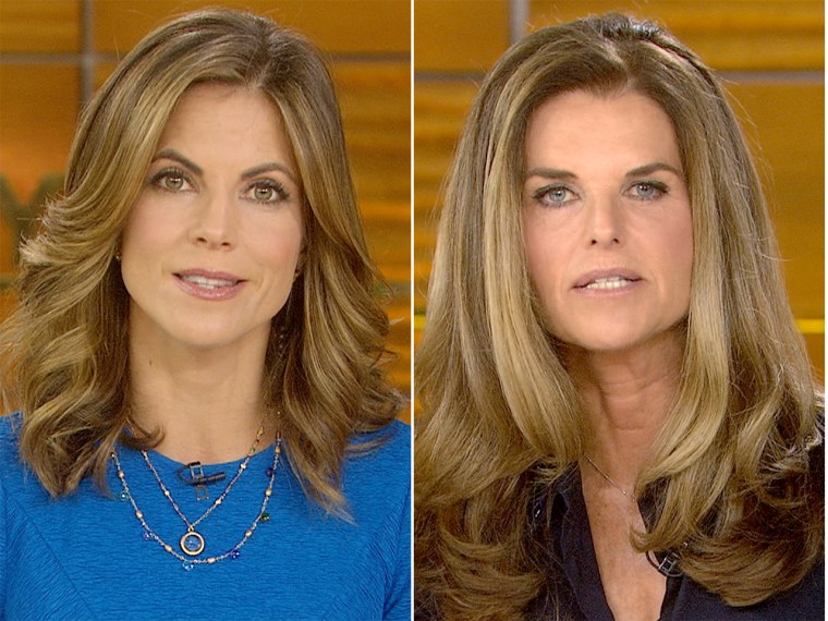 Natalie Morales and Maria Shriver on TODAY