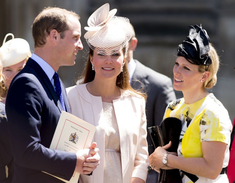 Prince William, Kate and Zara Tindall