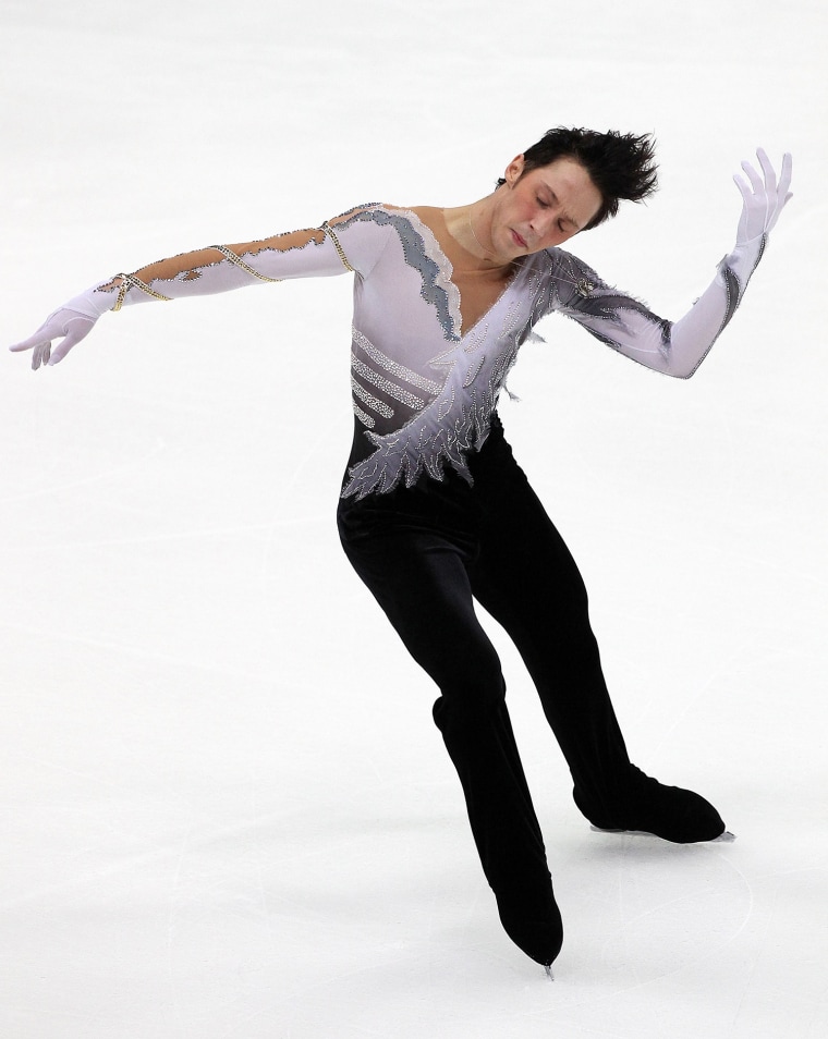 Weir performs in the Men's Free Skate on day one of the ISU Grand Prix of Figure Skating on November 7, 2009 in Nagano, Japan.
