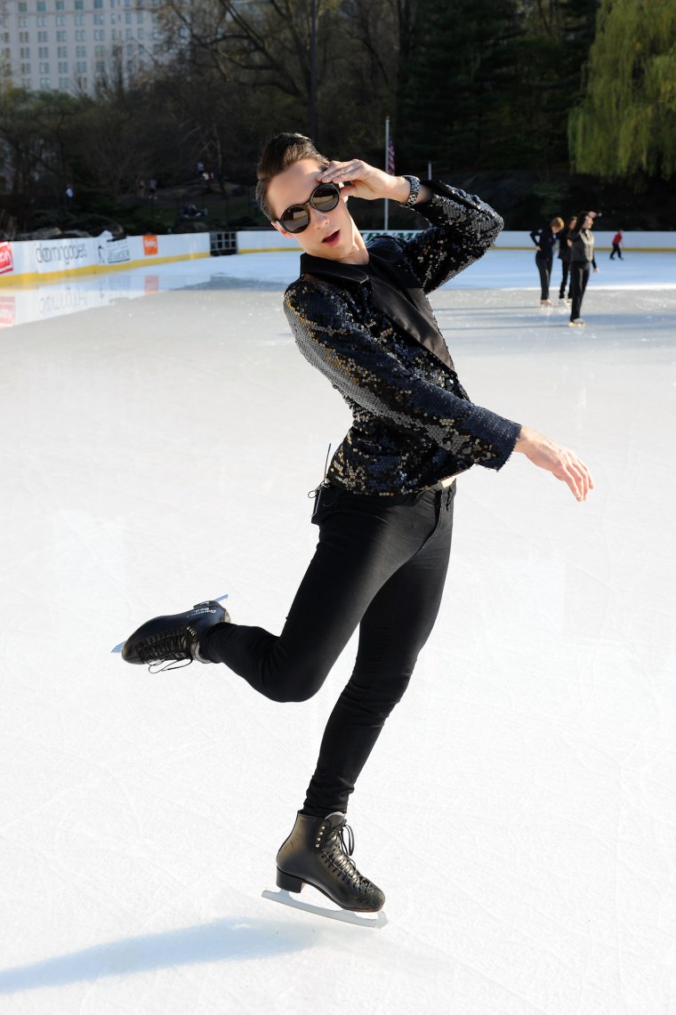 Weir at the Figure Skating in Harlem's 2010 Skating with the Stars benefit gala in Central Park on April 5, 2010 in New York City.
