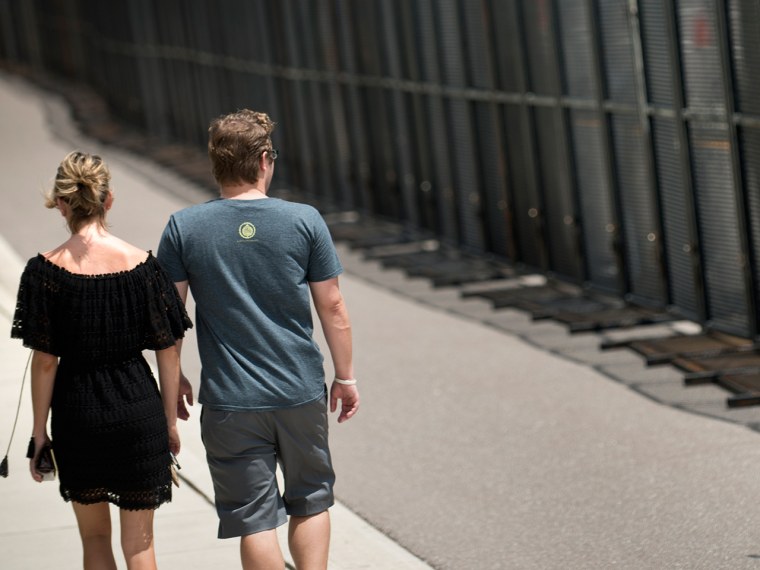 Men adjust their walking speed to match their romantic partner's pace, a new study suggests.