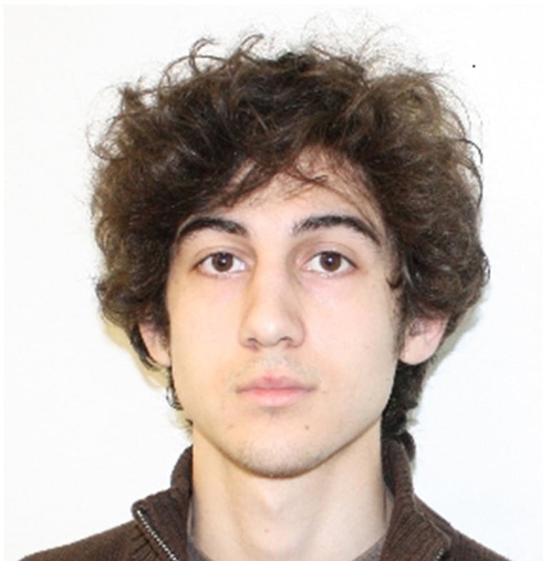 Boston Marathon bombing suspect Dzhokhar Tsarnaev.