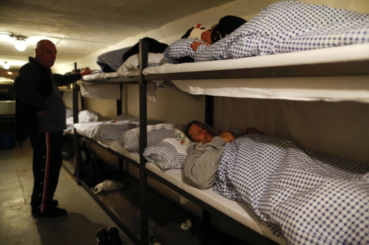 Beds in the dormitory were small and uncomfortable, according to photographer Ina Fassbender.
