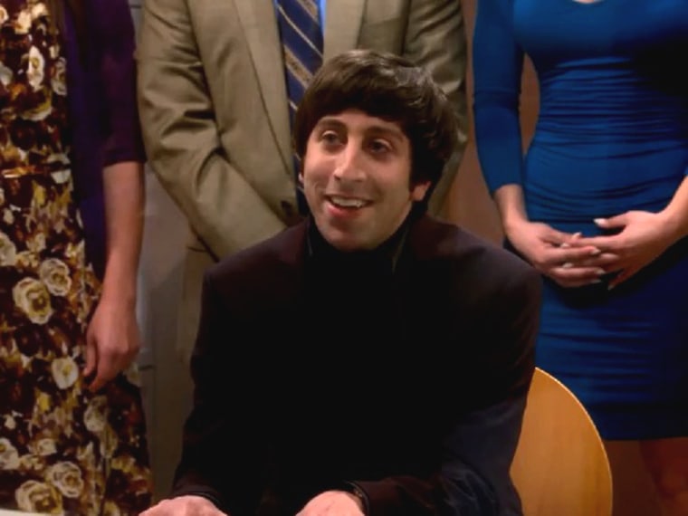 Image: Simon Helberg as Howard Wolowitz on "The Big Bang Theory."