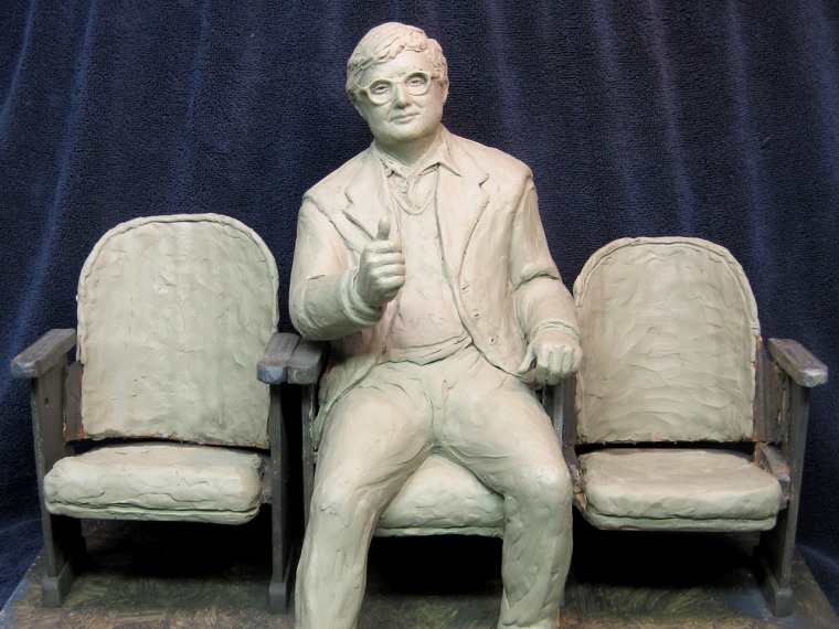 IMAGE: Roger Ebert statue