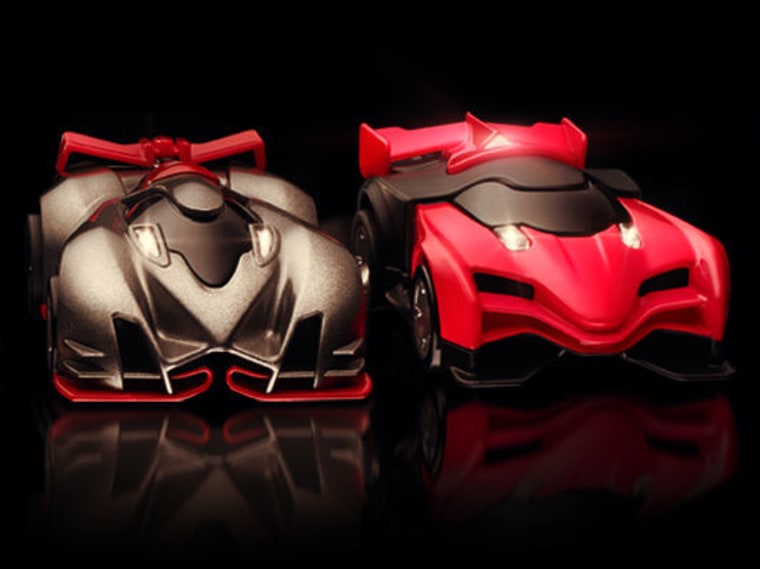 Anki Drive lets players battle and race against AI-controlled cars.