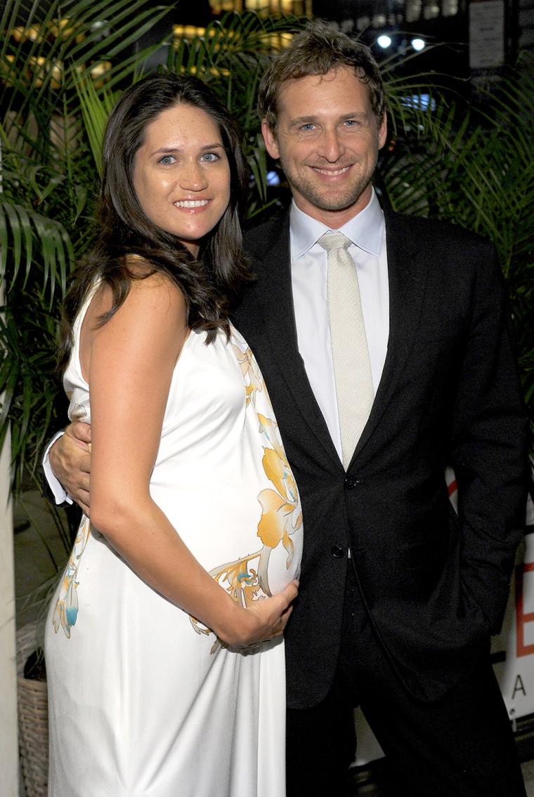 Josh Lucas and his wife, Jessica Ciencin Henriquez, in June, 2012.