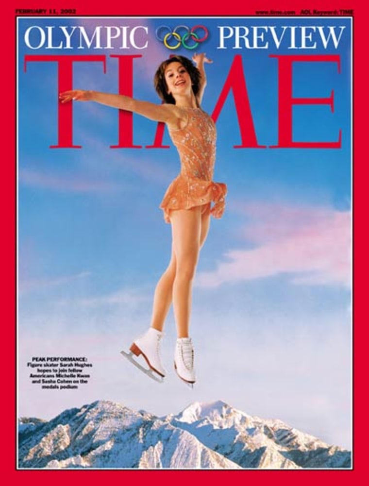 Time Magazine Sarah Hughes cover
