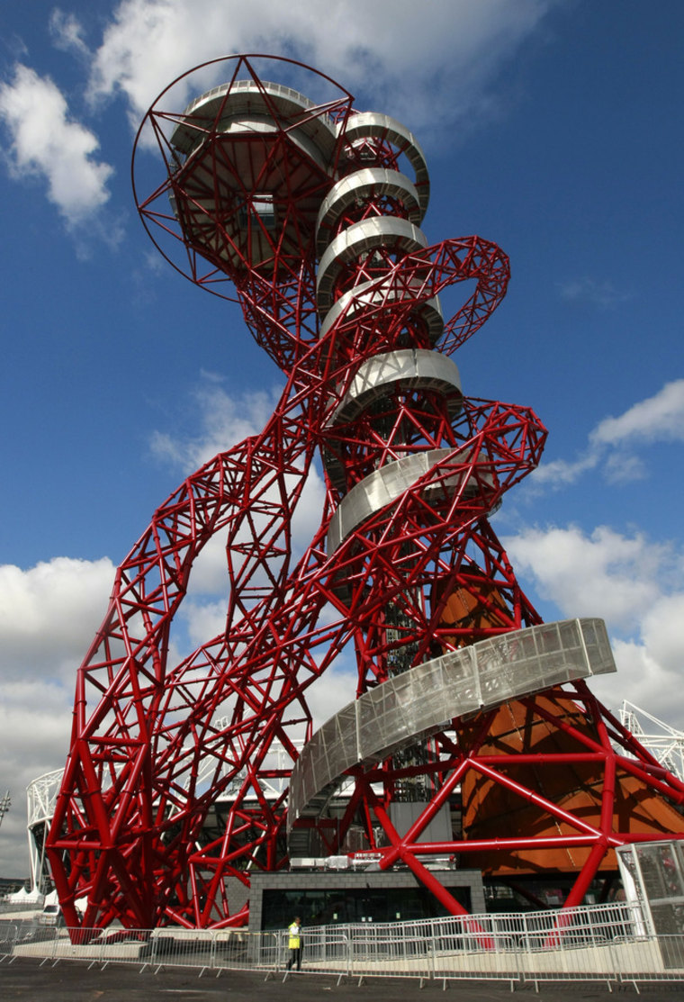 London's ArcelorMittal Orbit is one of 10 amazing landmarks destined to become must-sees.