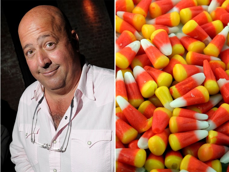 Andrew Zimmern loves candy corn