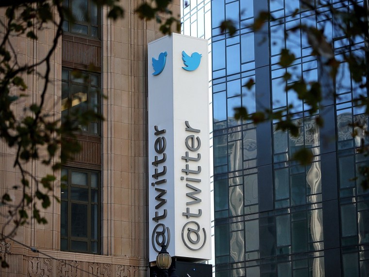 SAN FRANCISCO, CA - OCTOBER 25: A sign is posted outside of the Twitter headquarters on October 25, 2013 in San Francisco, California. Twitter announc...