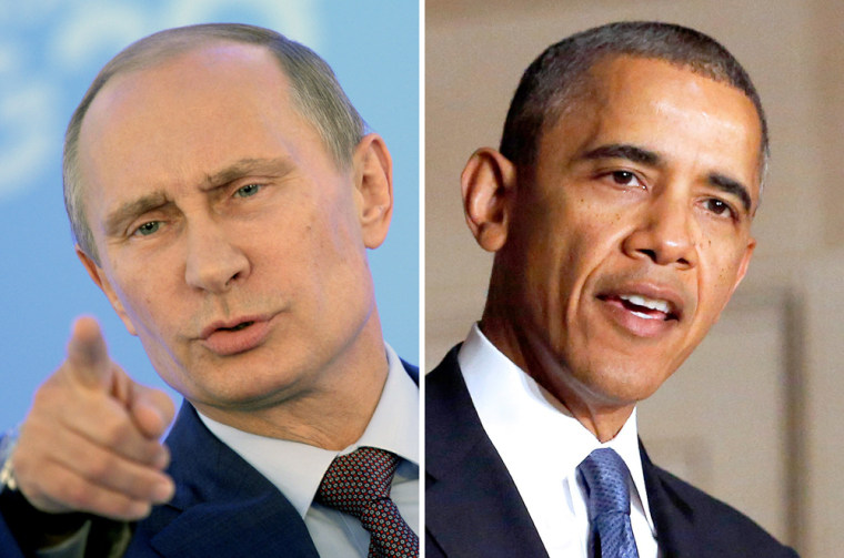Russian President Vladimir Putin took the top spot on Forbes' fifth annual ranking of the world's most powerful people. President Barack Obama dropped to second.