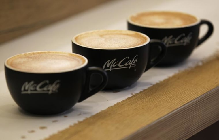 McDonald's plans to start selling packaged coffee in grocery stores in a test next year.
