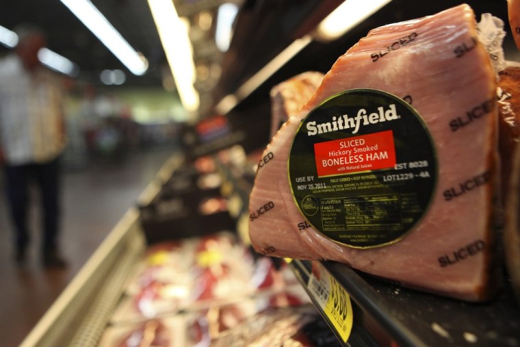 Will China's largest meat producer be able to buy the largest U.S. pork producer? One of Smithfield foods largest shareholders said it plans to vote a...