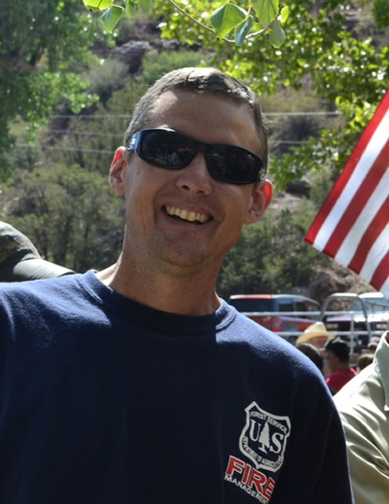 New Mexico Wildland Firefighter Token Adams disappeared Friday after going out to size up a wildfire.