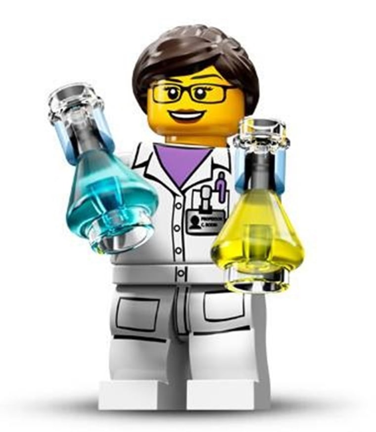 Image: LEGO's new Scientist minifigure