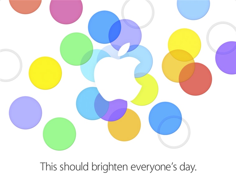 Apple's Sept. 10, 2013 press invite.
