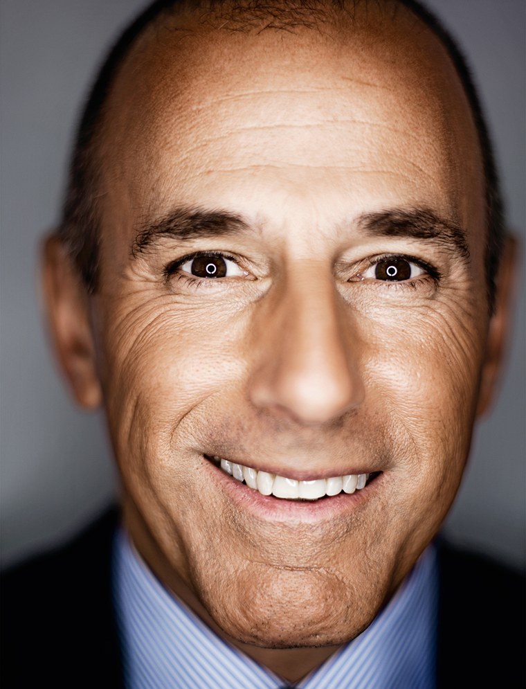 TODAY's Matt Lauer is among the 80 men profiled, one for each year of Esquire's existence, in the October issue.