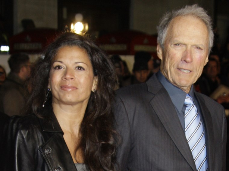 Image: Dina and Clint Eastwood
