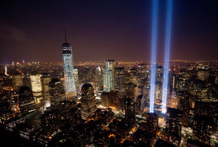 New York's 'Tribute in Light' ends a day of 9/11 remembrance