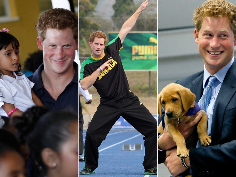 Prince Charming indeed: Prince Harry at his compassionate, cute and candid best