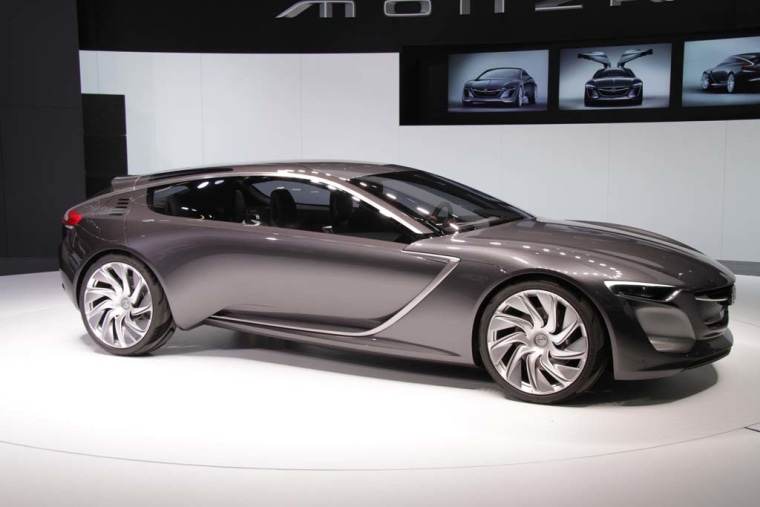 Sleek, cool but also confusing: The Opel Monza concept vehicle surprised some at the Frankfurt Motor Show.