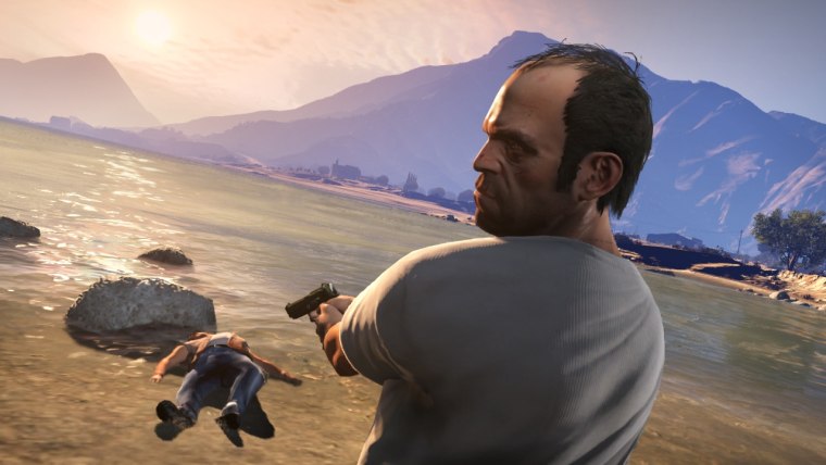 It wouldn't be Grand Theft Auto without some gangland-style murder.