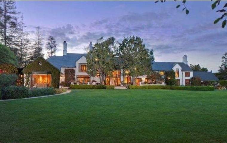 This French chateau-style home was the residence of Hollywood legend Gregory Peck's wife, Veronique, who died in 2012.