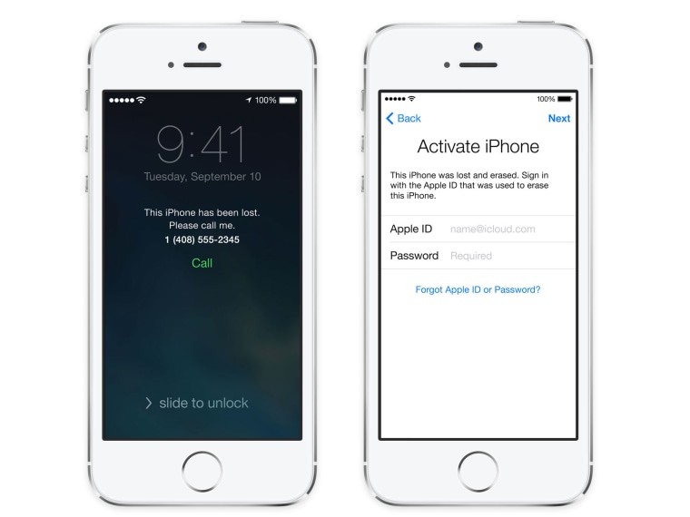 New Find My iPhone features in iOS 7
