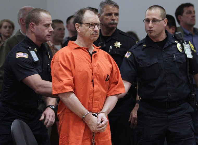 The Green River Killer, Gary Ridgway, after his arraignment in Kent, Wash., last year on murder charges in the 1982 death of Rebecca
