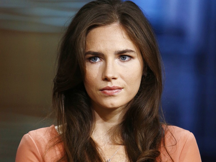 TODAY -- Pictured: Amanda Knox appears on NBC News' \"Today\" show -- (Photo by: Peter Kramer/NBC/NBC NewsWire)