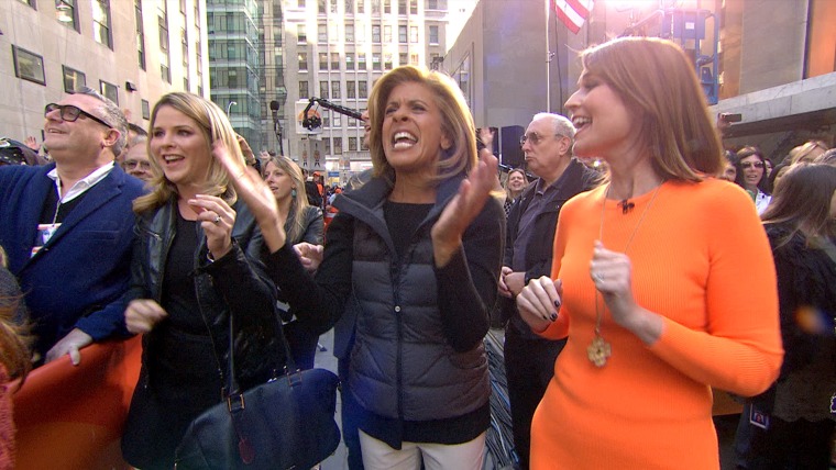 Hoda got her groove on to Cher on Monday.