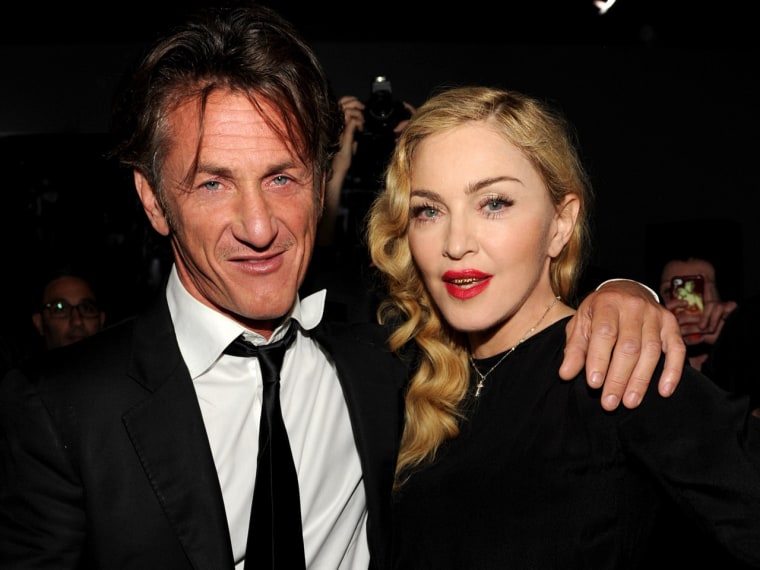 Sean Penn and Madonna