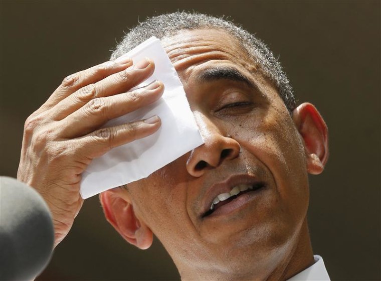 U.S. President Barack Obama delivers speech on climate change