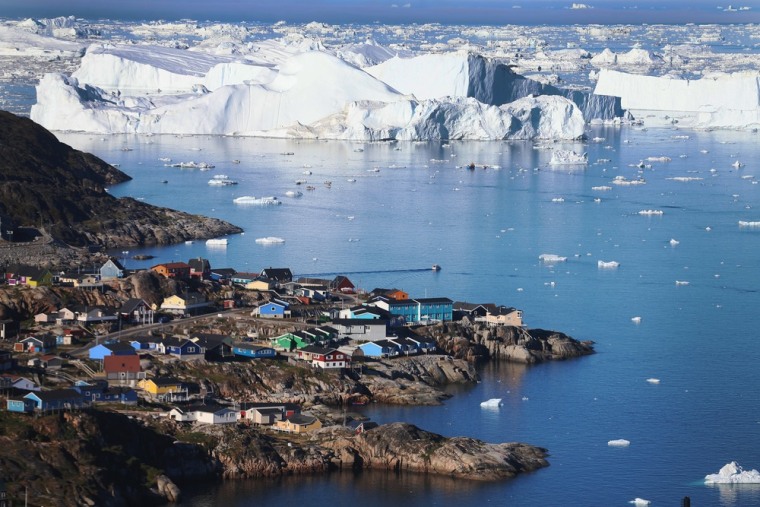 Image of Illulissat, Greenland.