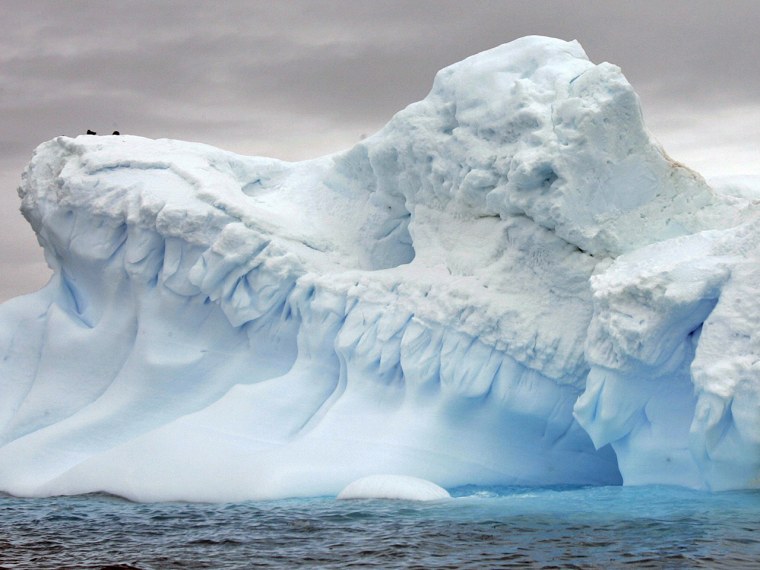 Glaciers in Antartica