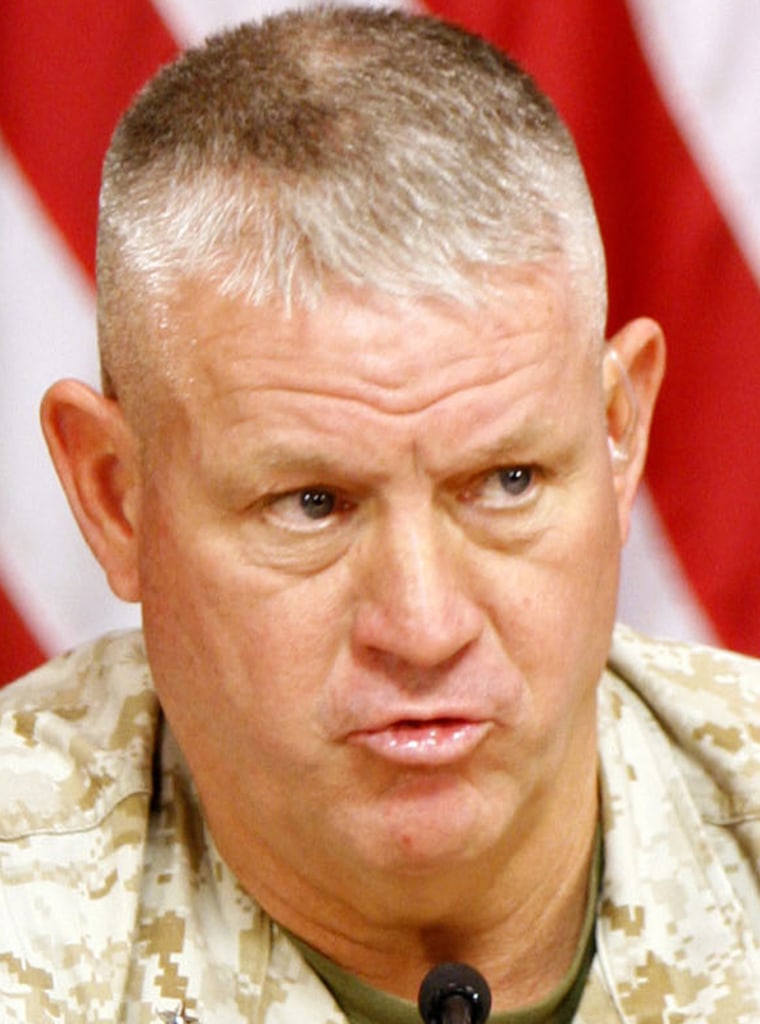 U.S. Marine Maj. Gen. Charles M. Gurganus pictured in 2007.