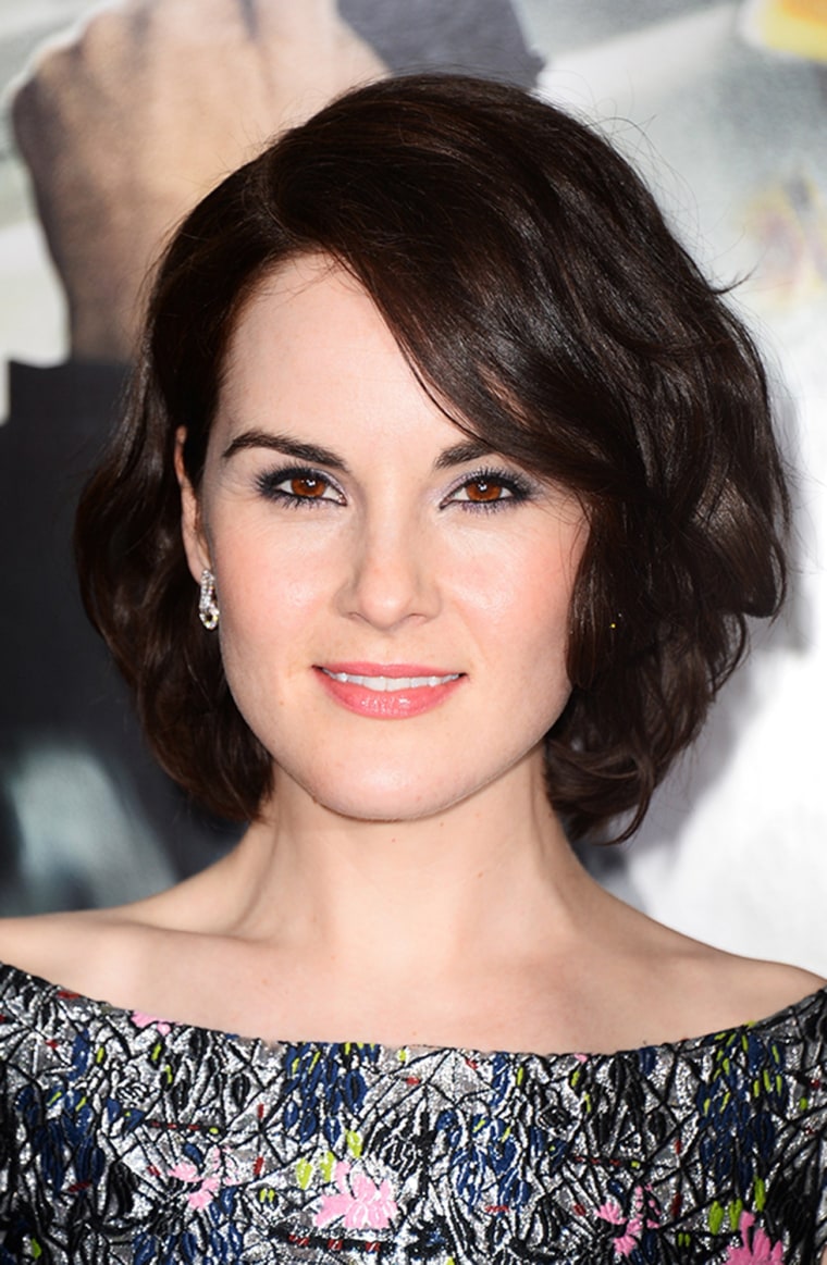 hairstyles that look good on everyone: spring hair for Michelle Dockery