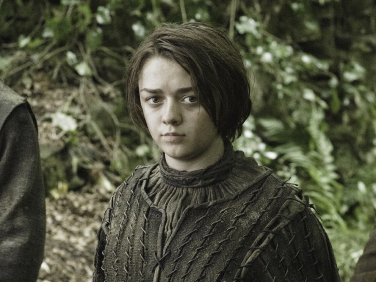 Image: Maisie Willilams as Arya Stark on \"Game of Thrones.\"
