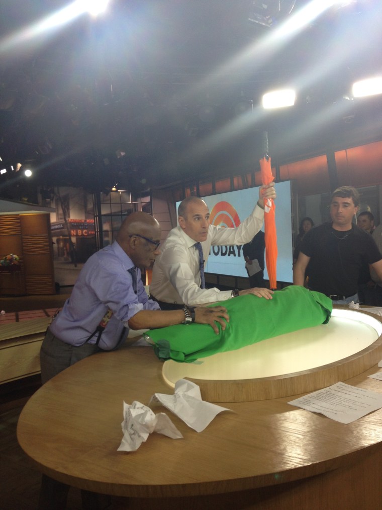 Image: Al and Matt Lauer