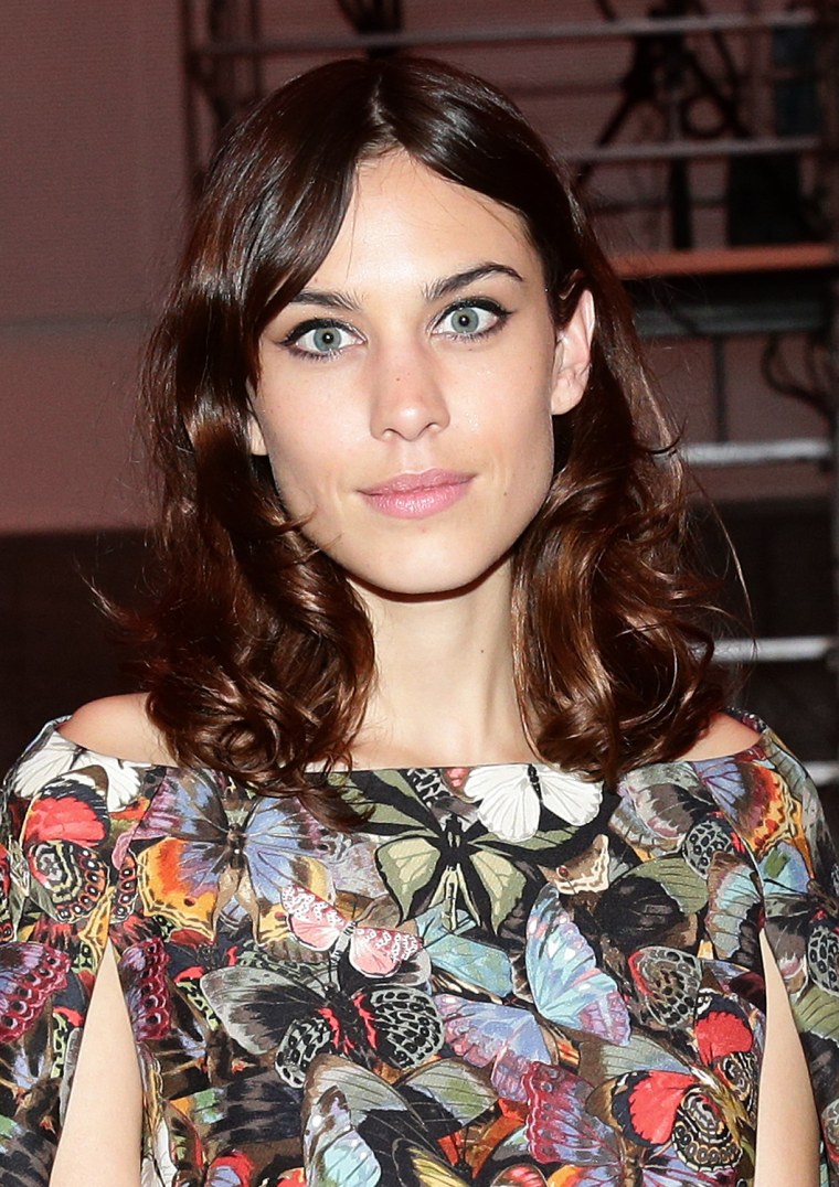 Best hairstyles for spring: alexa chung