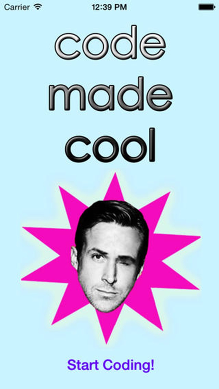\"Code Made Cool\" is the fourth app Scott has made for Apple products.